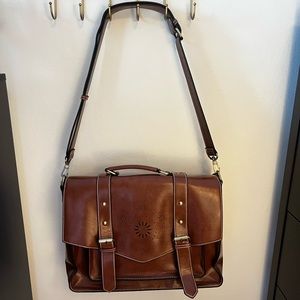 Ecosusi Vegan Leather Messenger/Briefcase Bag